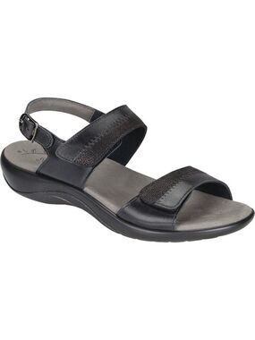 SAS Black Women's Comfort Slingback Sandals Sz 9 Regular Width